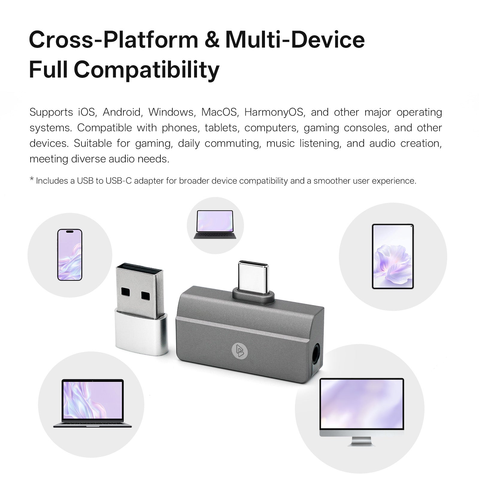 BQEYZ C30 Mini Portable IEM DAC Adapter