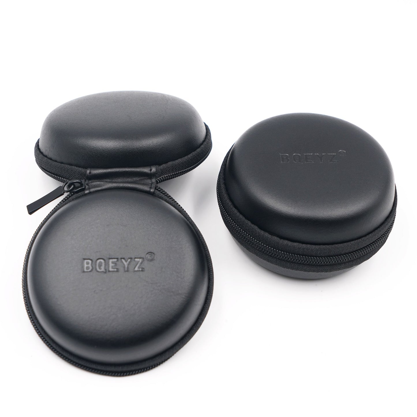 BQEYZ Black HiFi IEM Earphone Carry Cases - Multiple Sizes for Different IEM Models