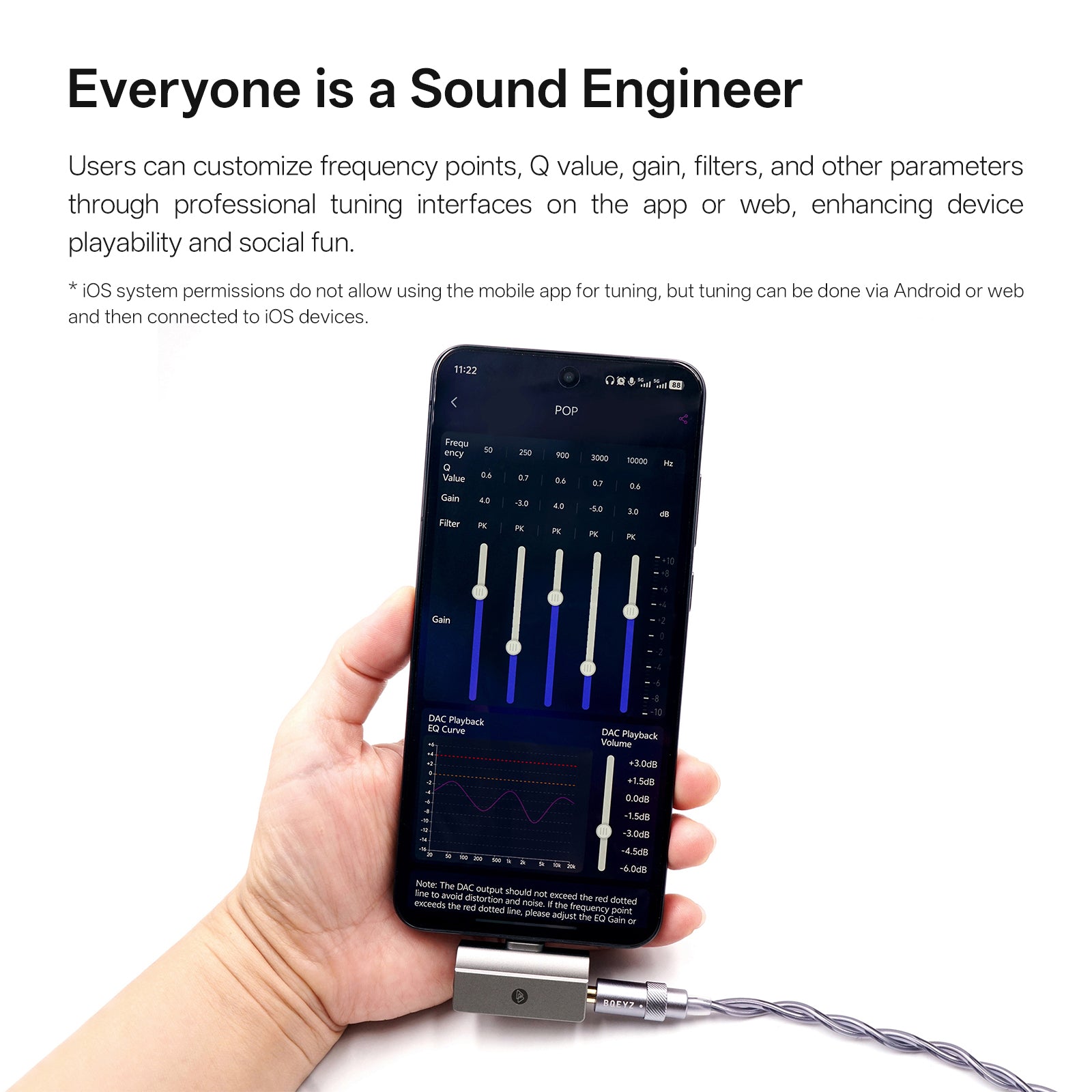 BQEYZ C30 Mini Portable IEM DAC Adapter