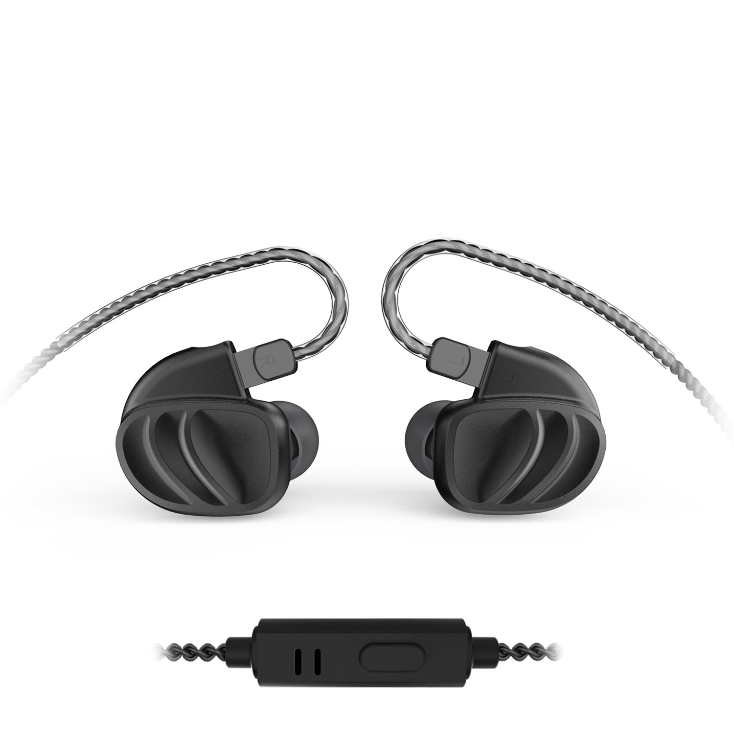 KC2 HiFi Earphones with mic like Fiio – BQEYZ audio