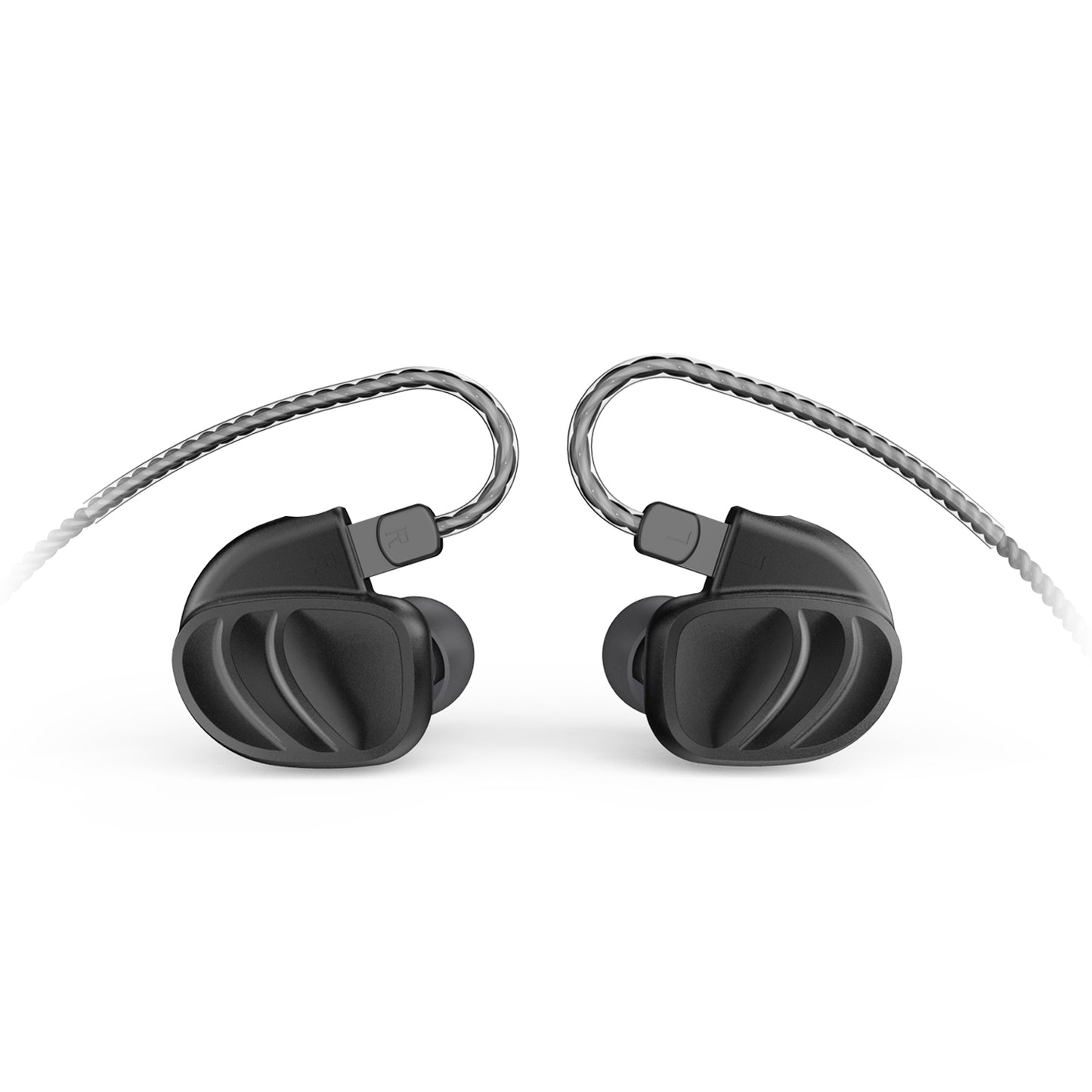 Black BQEYZ KC2 HiFi IEM Earphone Worn Style