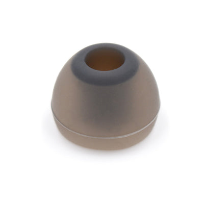 BQEYZ Black-Brown Silicone Ear Tips for HiFi IEM Earphones - Medium Sizes for Custom Comfort