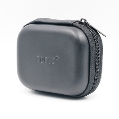 BQEYZ Black HiFi IEM Earphone Carry Case - Compact Design for Portability