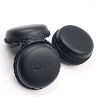 BQEYZ Black HiFi IEM Earphone Carry Cases - Compact Storage for On-the-Go Use