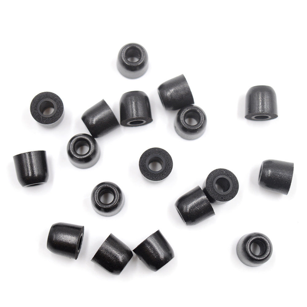 BQEYZ Black Silicone Ear Tips for HiFi IEM Earphones - Assorted Sizes for Universal Fit