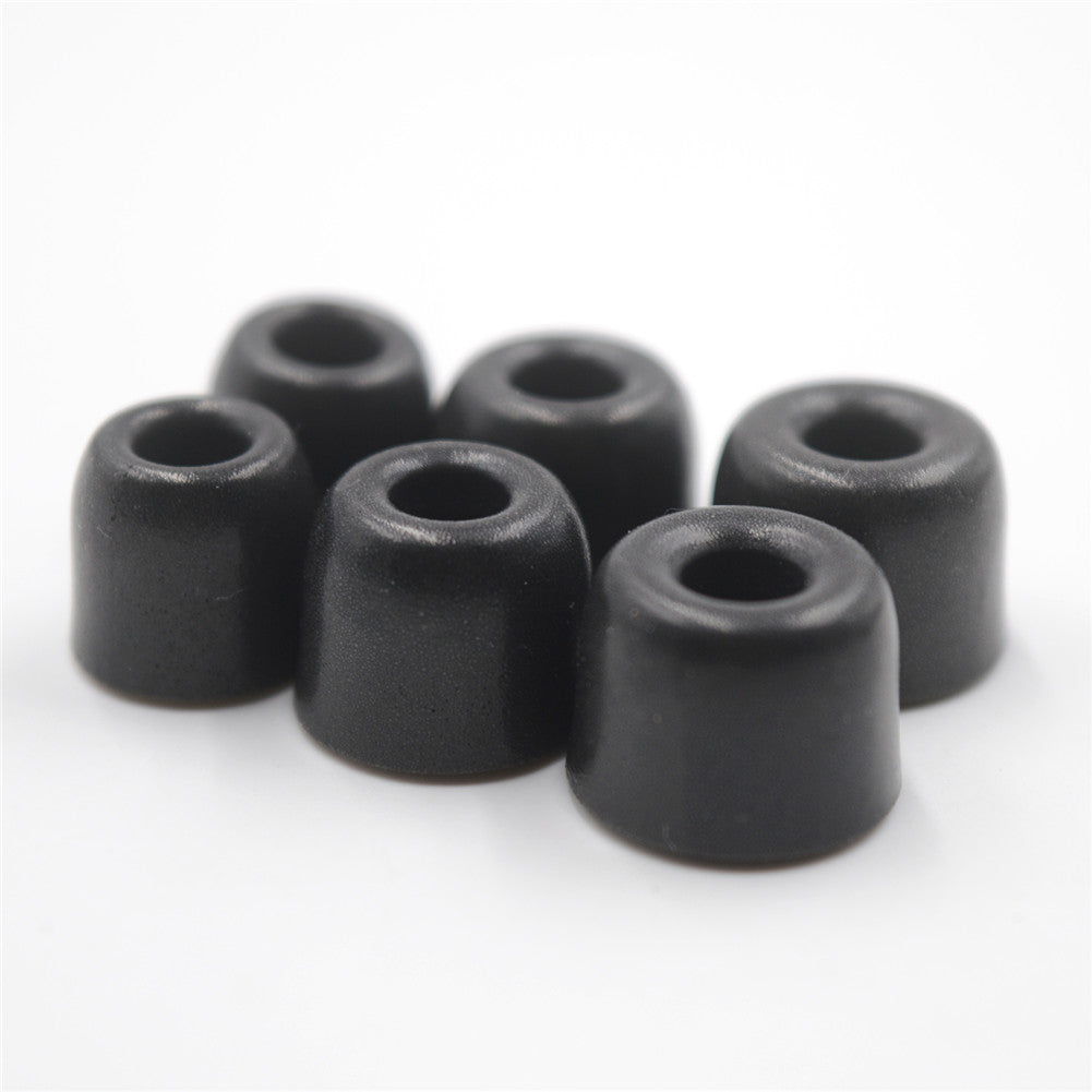 BQEYZ Black Silicone Ear Tips - Comprehensive Set for All IEM Models