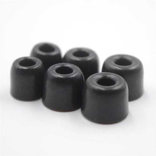 BQEYZ Black Silicone Ear Tips - Comprehensive Set for All IEM Models