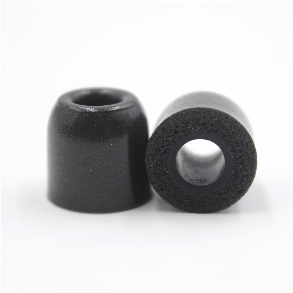 BQEYZ Black Silicone Ear Tips for HiFi IEM Earphones - Double Flange Design for Superior Seal