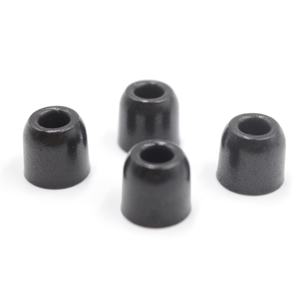 BQEYZ Black Silicone Ear Tips for HiFi IEM Earphones - Large Sizes for Deep Bass Response