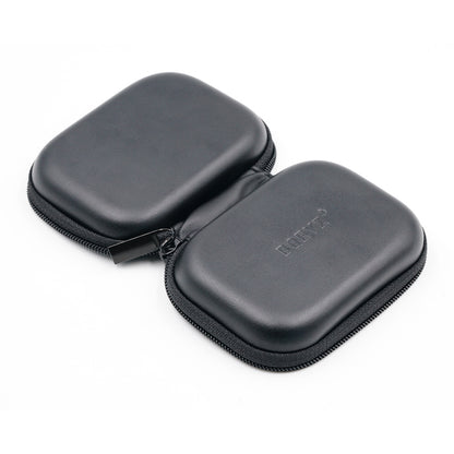 BQEYZ Black HiFi IEM Earphone Carry Case - Opened Flat View
