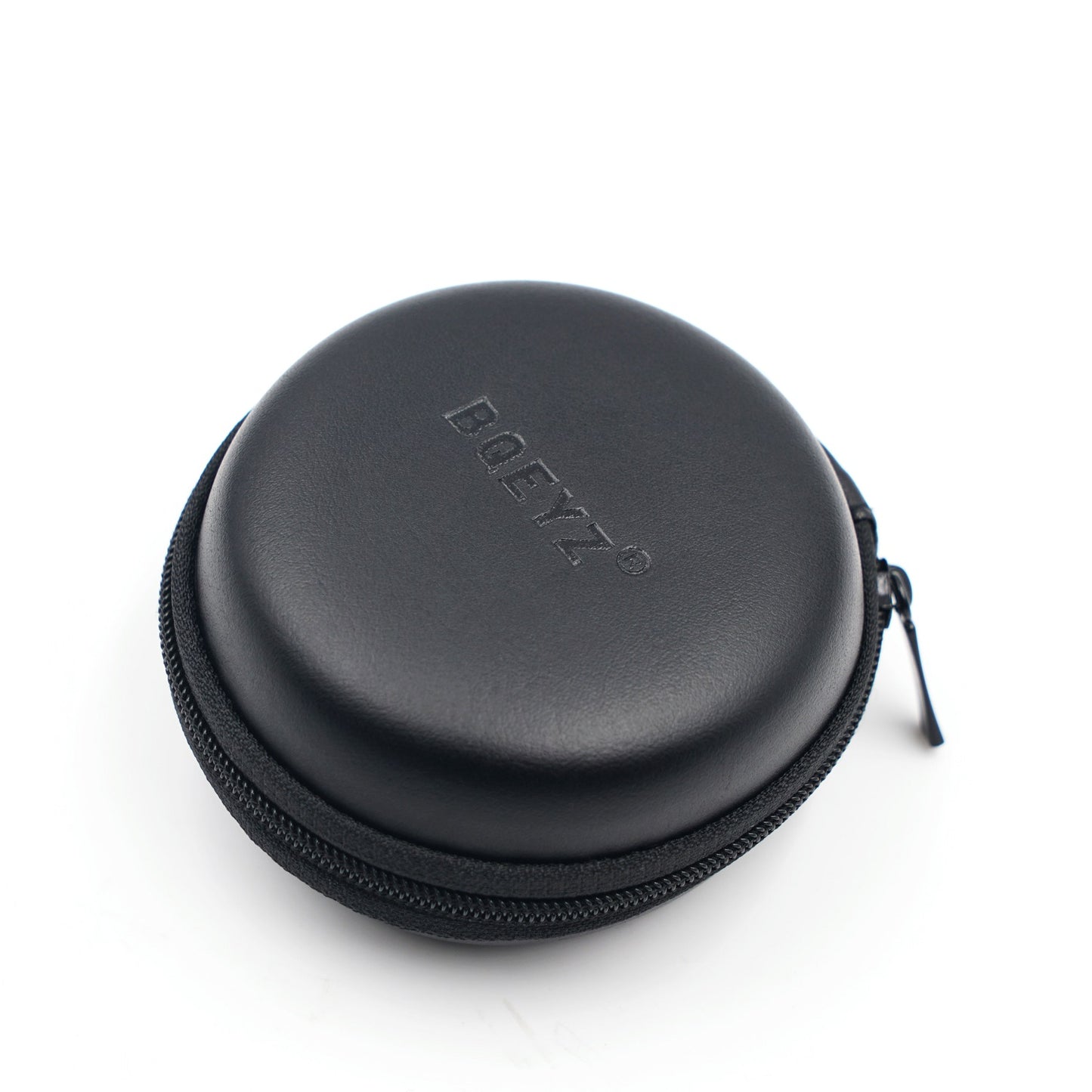 BQEYZ Black HiFi IEM Earphone Carry Case - Side View