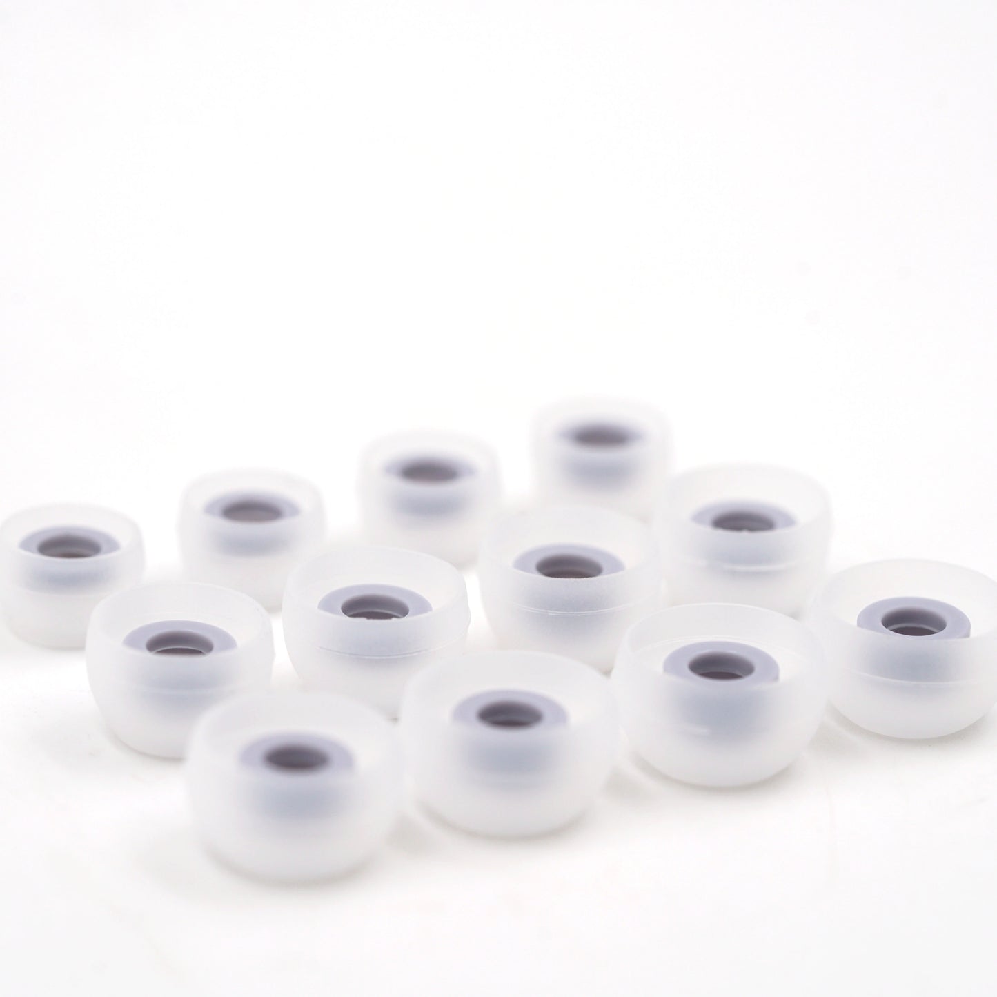 BQEYZ Clear Silicone Ear Tips for HiFi IEM Earphones - Consistent Quality for Reliable Fit