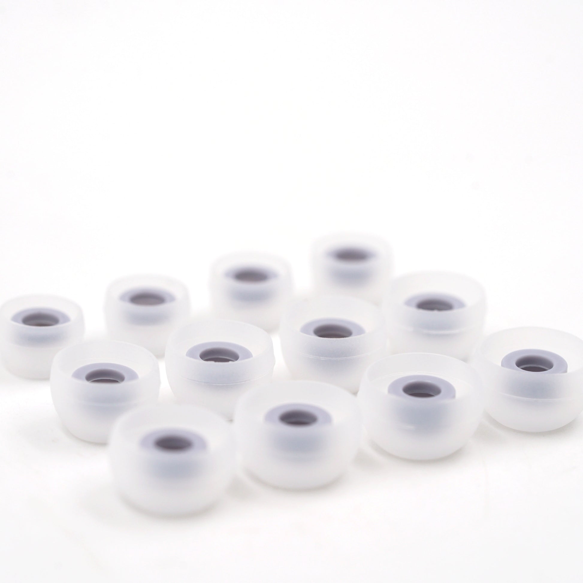 BQEYZ Clear Silicone Ear Tips for HiFi IEM Earphones - Consistent Quality for Reliable Fit