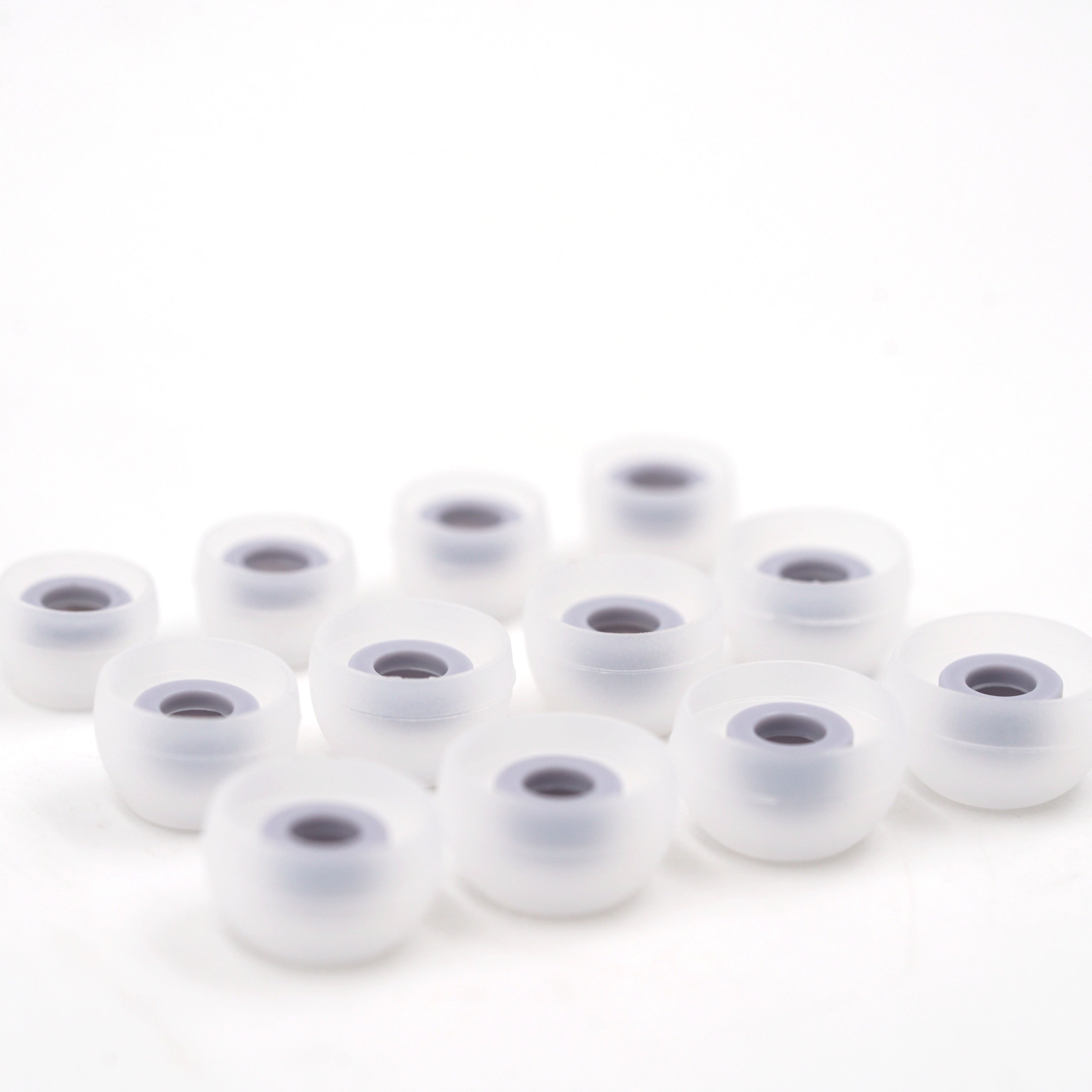 BQEYZ Clear Silicone Ear Tips for HiFi IEM Earphones - Consistent Quality for Reliable Fit