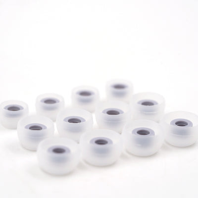 BQEYZ Clear Silicone Ear Tips for HiFi IEM Earphones - Consistent Quality for Reliable Fit