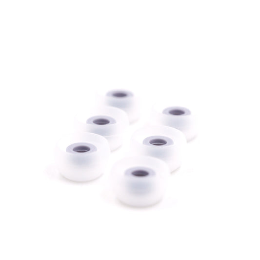 BQEYZ Clear Silicone Ear Tips for HiFi IEM Earphones - Optimized for High-Fidelity Audio