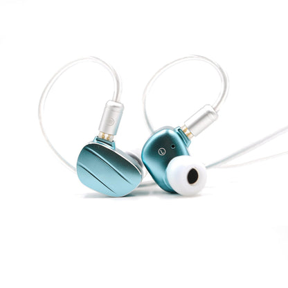 BQEYZ Cloud Cyan HiFi IEM Earphone with Secure Fit Design