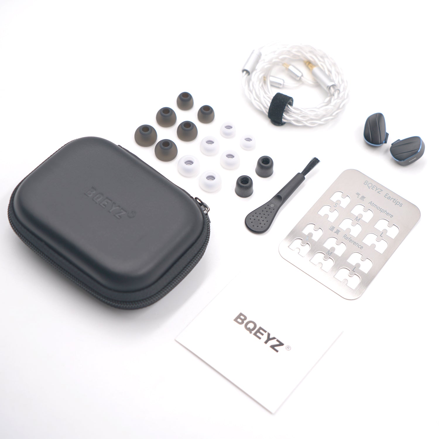 BQEYZ Cloud HiFi IEM Earphone Accessories Kit with Case and Ear Tips