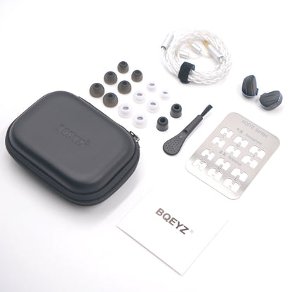 BQEYZ Cloud HiFi IEM Earphone Accessories Kit with Case and Ear Tips