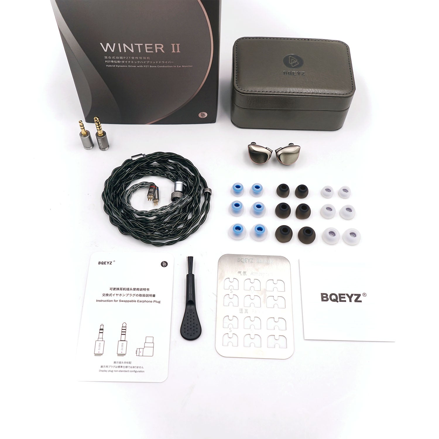 BQEYZ HiFi IEM Earphone Accessories Kit with Tools