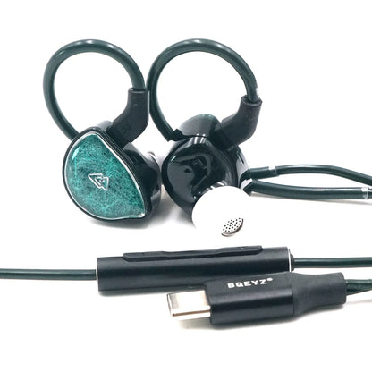 BQEYZ HiFi IEM Earphone Cable - Multi-Connector for Device Compatibility