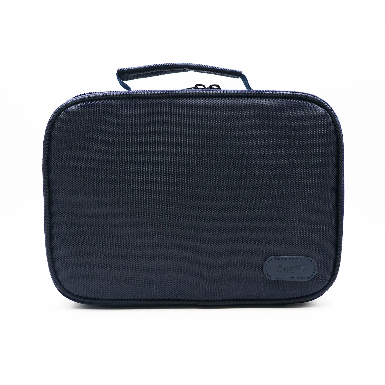 BQEYZ Navy Blue HiFi IEM Earphone Storage Bag - Front View