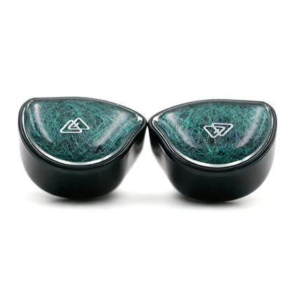 BQEYZ NI HiFi IEM Earphones - Black & Green Design for HiFi Audio