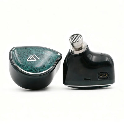 BQEYZ NI HiFi IEM Earphones - Black & Green Shell Variation