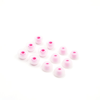 BQEYZ Pink Silicone Ear Tips for HiFi IEM Earphones - Extra Small Sizes for Precise Fit