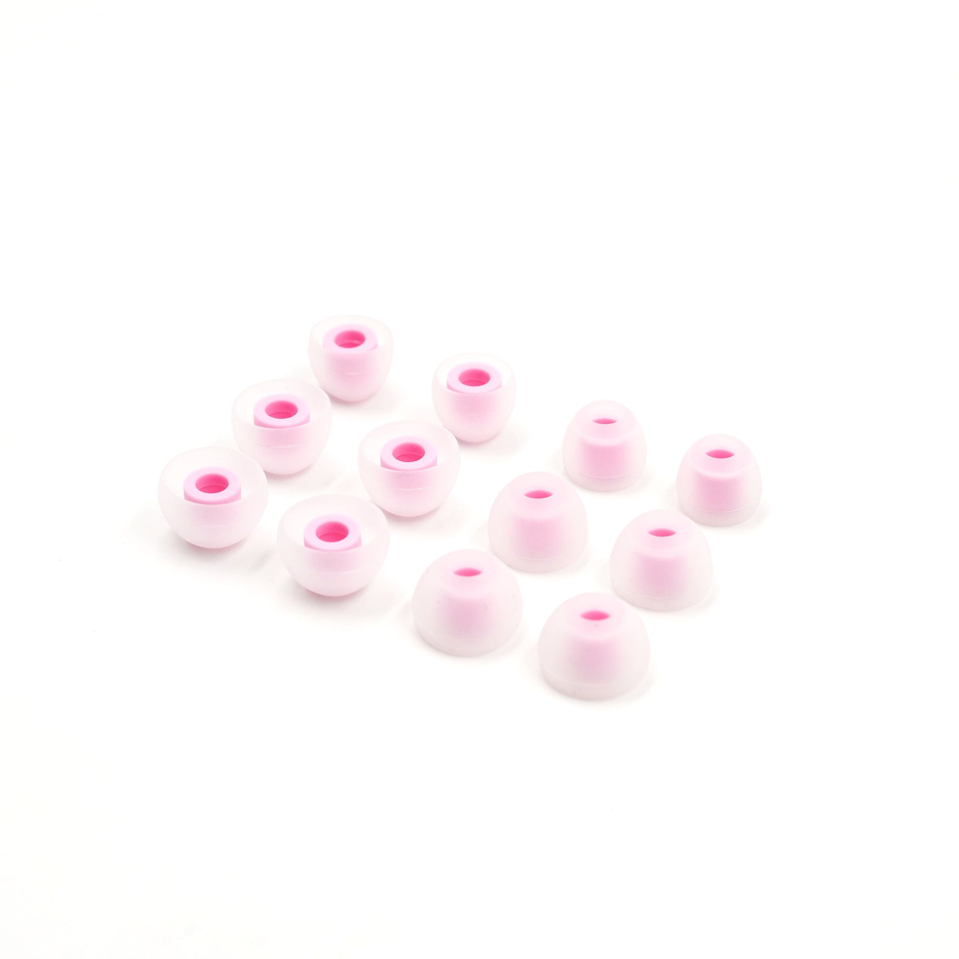 BQEYZ Pink Silicone Ear Tips for HiFi IEM Earphones - Optimized for High-Fidelity Audio Experience
