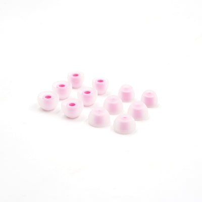 BQEYZ Pink Silicone Ear Tips for HiFi IEM Earphones - Small Quantity Set for Spare Use