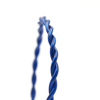 BQEYZ Hifi IEM Cable, Blue Twisted Design for Enhanced Durability - bqeyz.net