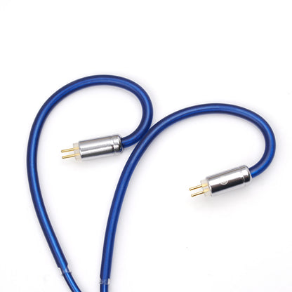 BQEYZ Hifi IEM Cable, Blue Design with Premium Connectors - bqeyz.net