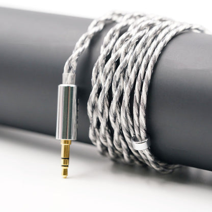 BQEYZ Hifi IEM Cable Wrapped Around Surface, Silver-Plated for Durability - bqeyz.net