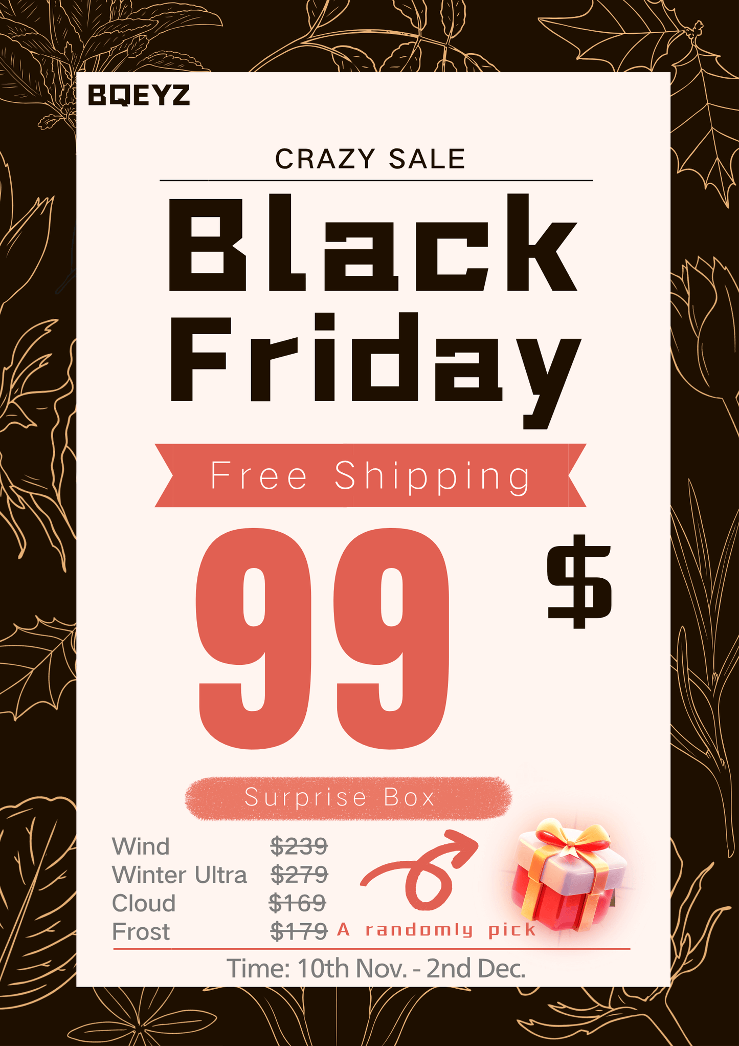 BQEYZ Randomly Pick 99 Hifi IEM Earphone Product Image | bqeyz.net