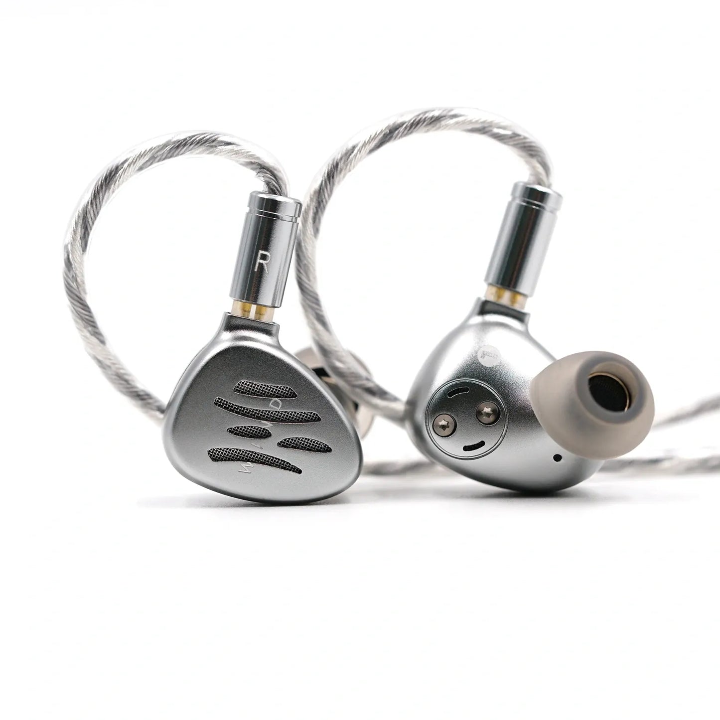 BQEYZ Silver Hifi IEM Earphone Dual Driver