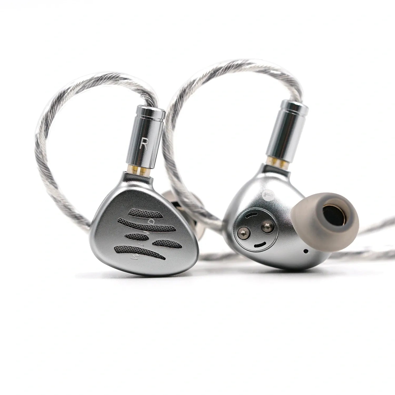 BQEYZ Silver Hifi IEM Earphone Dual Driver