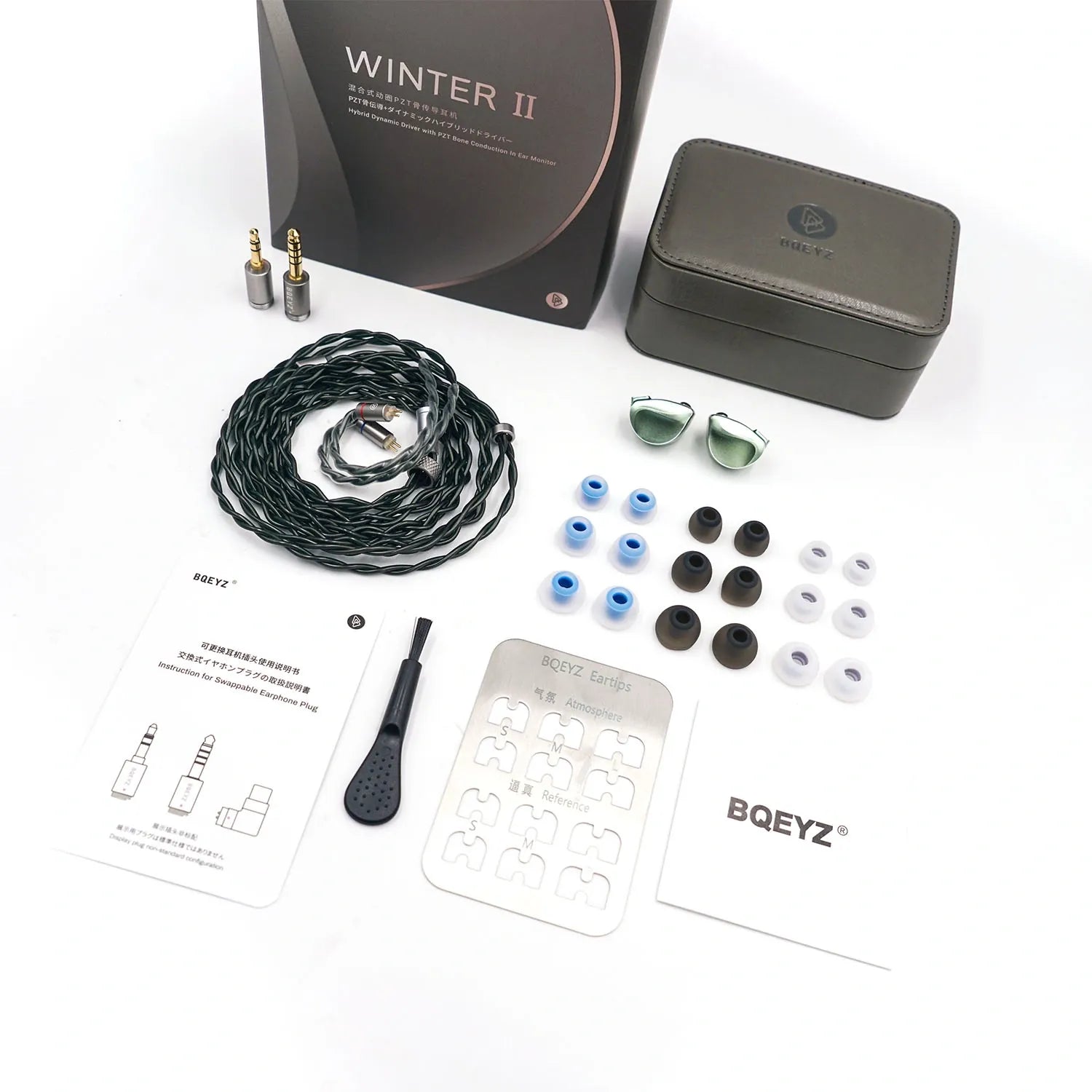 BQEYZ Winter2 IEMs | Winter II Bond Conduction Wired Earphones BQEYZ Winter2 IEMs | Winter II Bond Conduction Wired Earphones