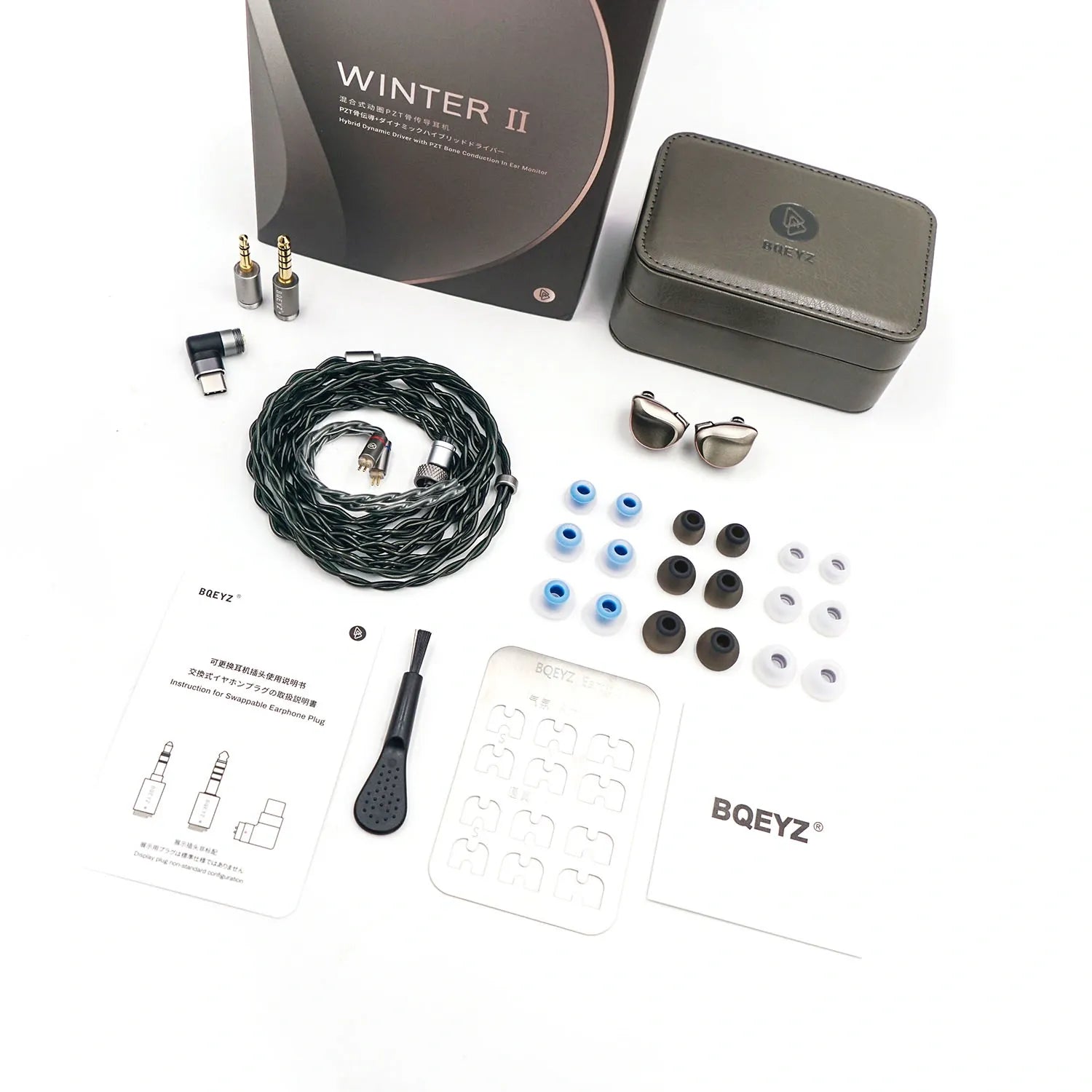 BQEYZ Winter2 IEMs | Winter II Bond Conduction Wired Earphones BQEYZ Winter2 IEMs | Winter II Bond Conduction Wired Earphones