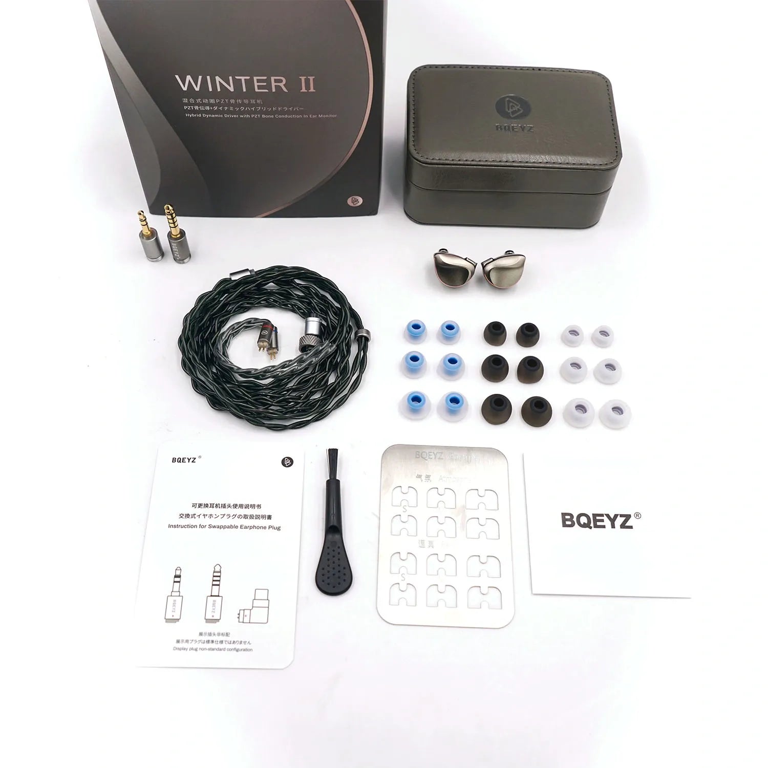 BQEYZ Winter2 IEM HiFi Earphone Accessories Set