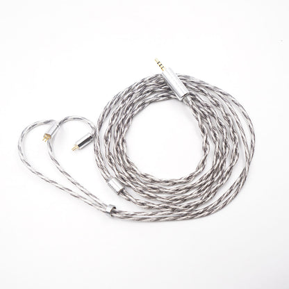 BQEYZ Hifi IEM Cable, Silver-Plated Design with Ear Hooks & 3.5mm Plug - bqeyz.net
