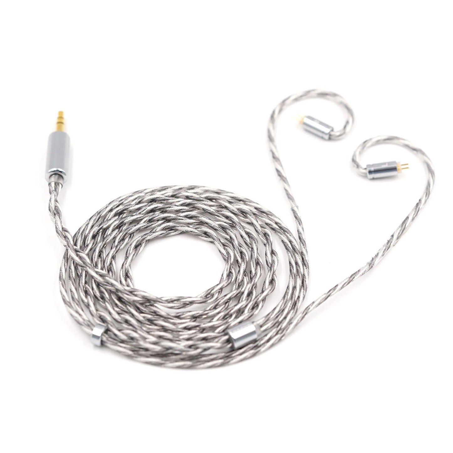 BQEYZ Hifi IEM Cable, Silver-Plated Braided Wire for High-Fidelity Performance - bqeyz.net