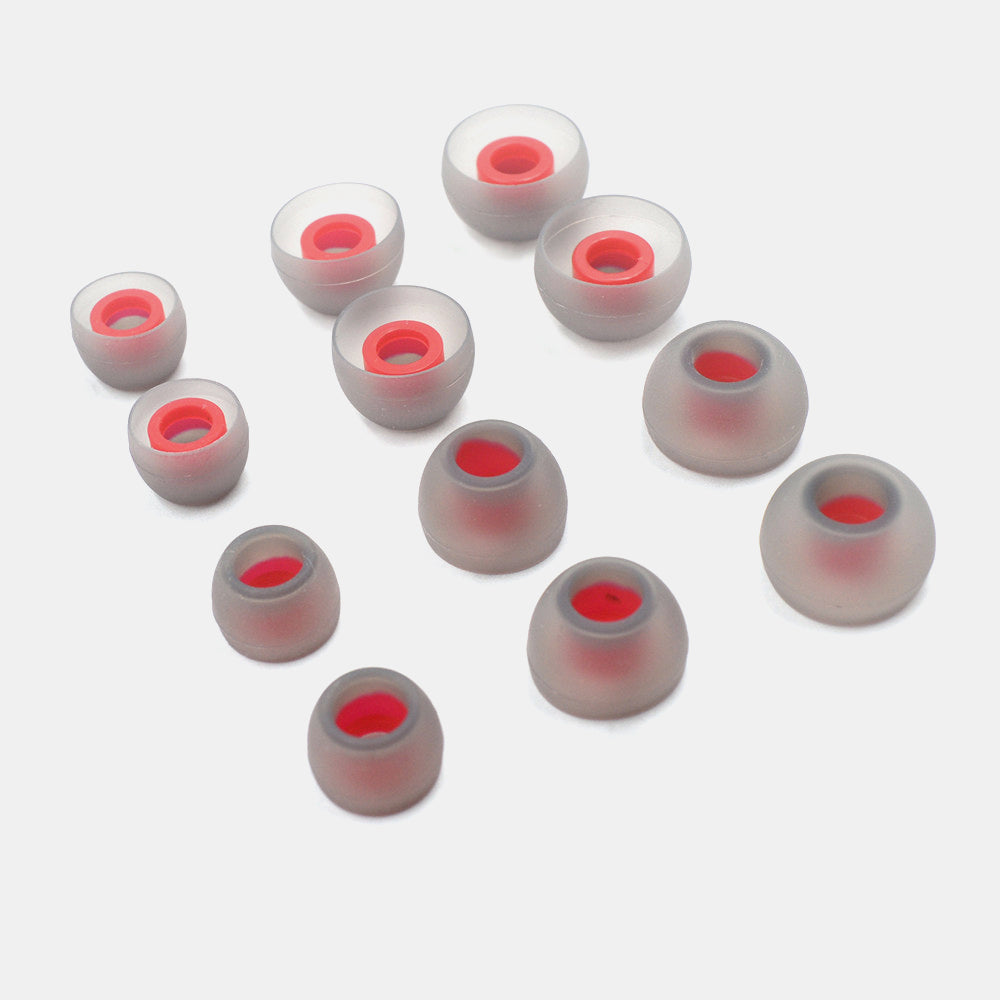 BQEYZ Assorted Sizes Hifi IEM Ear Tips, Red-Core Silicone for Enhanced Audio - bqeyz.net2