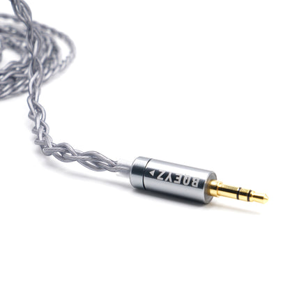 Rime Gray HiFi IEM Earphone Cable 3.5mm Plug