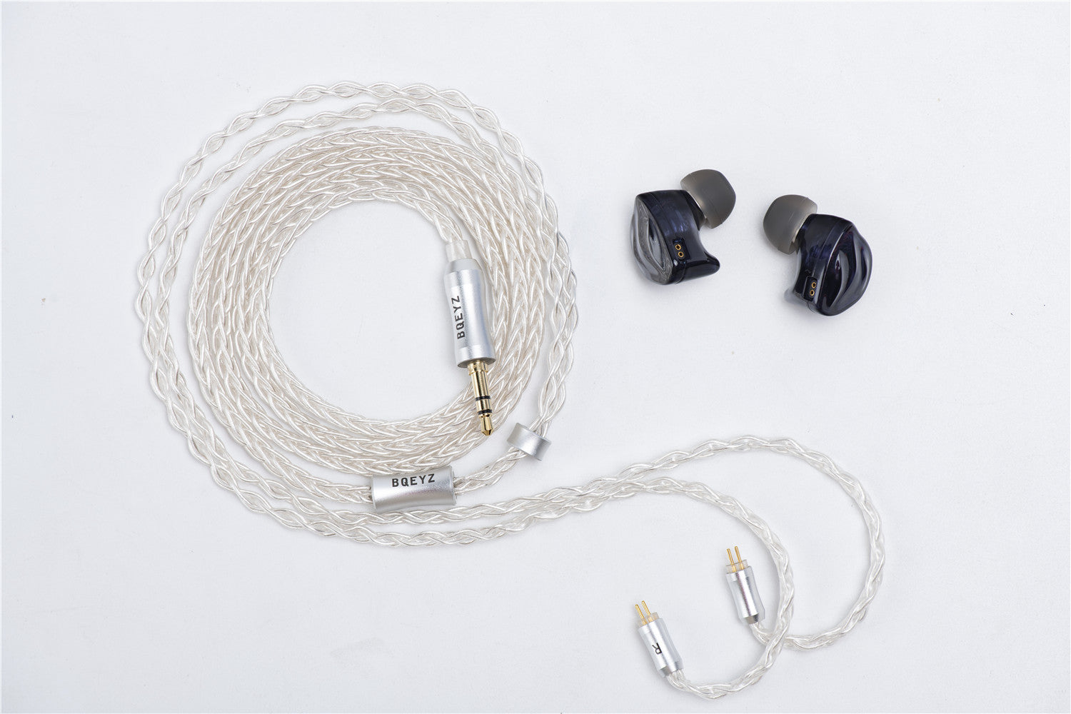 White BQEYZ Summer HiFi IEM Earphone Accessories Kit