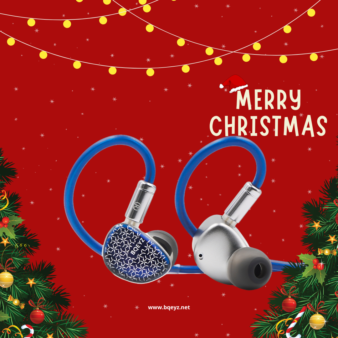 BQEYZ Christmas Hifi IEM Earphone Gift Package, Festive Audio Accessory - bqeyz.net