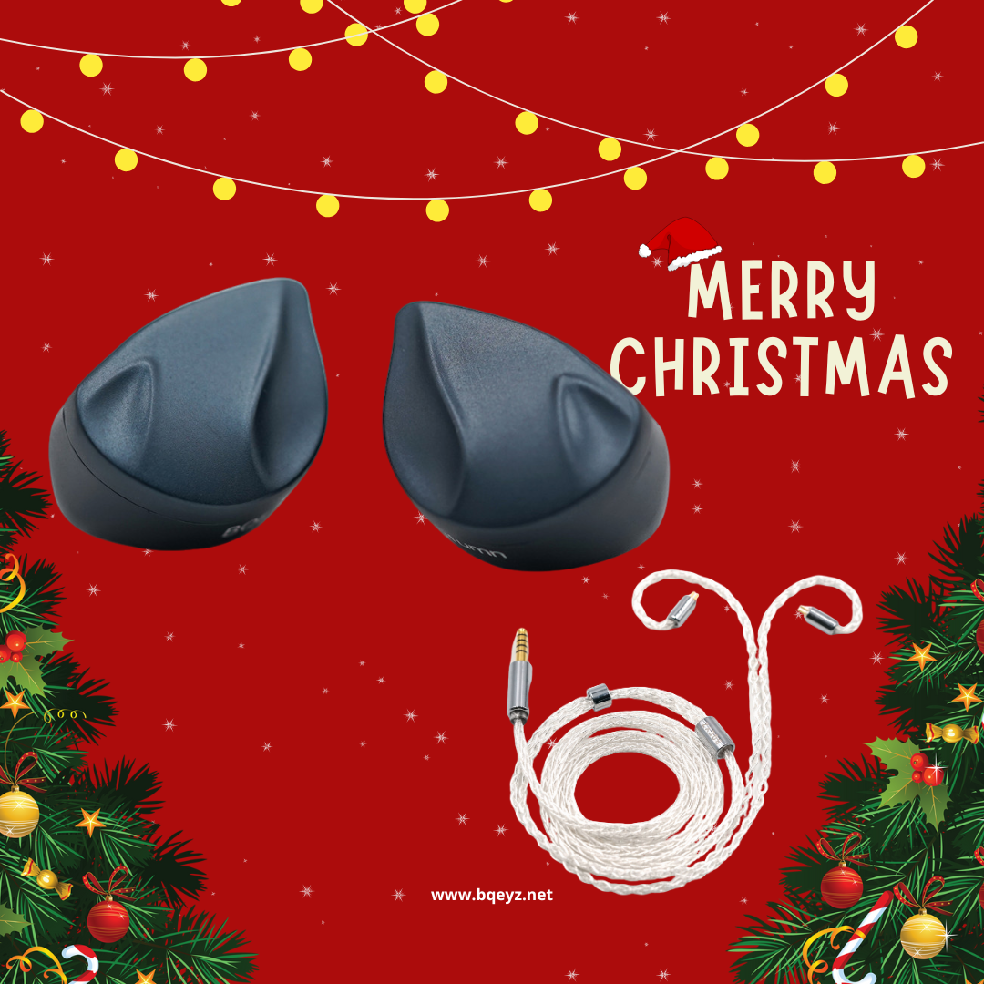 BQEYZ Christmas Hifi IEM Cable & Earphone Set, Holiday Special - bqeyz.net